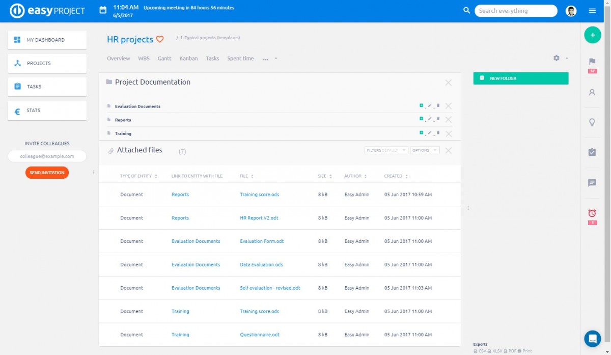Easy Project - Project Documents Easy Project - Project Documents