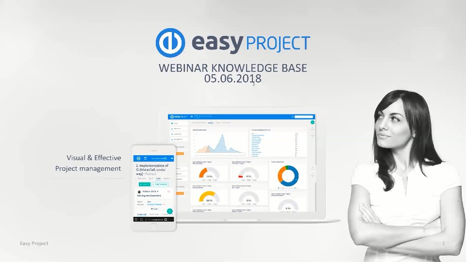 Incorporate knowledge management into your Easy Project - webinar Incorporate knowledge management into your Easy Project - webinar
