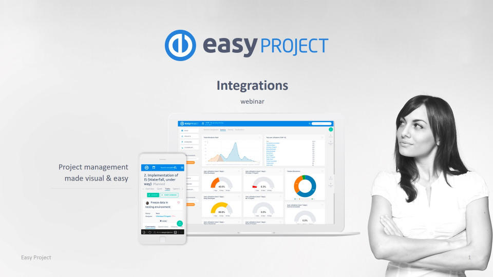 Integrate Easy Project with other apps in few minutes - webinar Integrate Easy Project with other apps in few minutes - webinar
