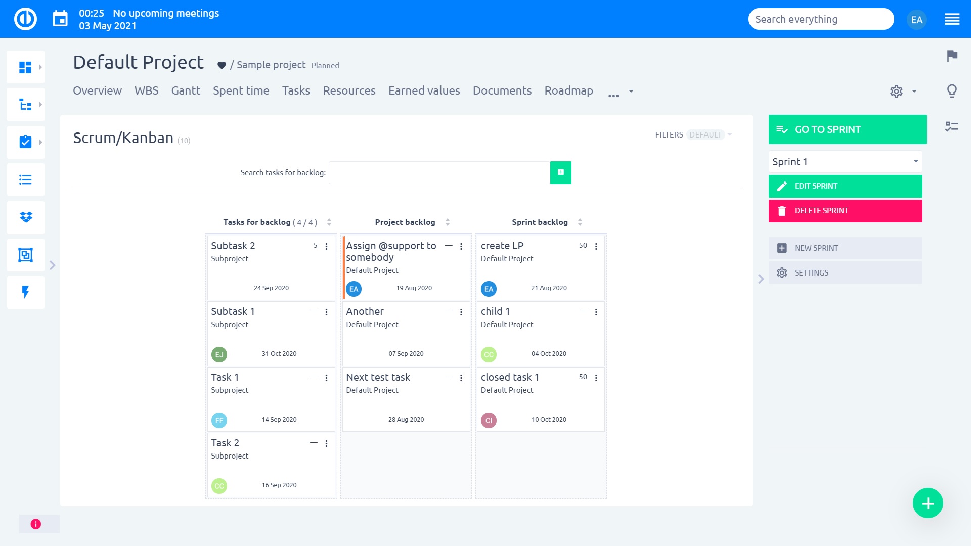 Easy Project – Backlogs for the organization of agile projects Easy Project – Backlogs for the organization of agile projects