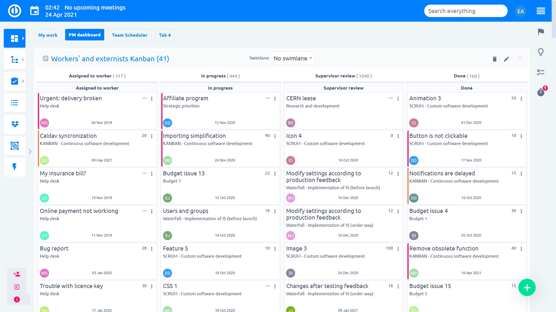 Kanban – personal & team boards Kanban – personal & team boards