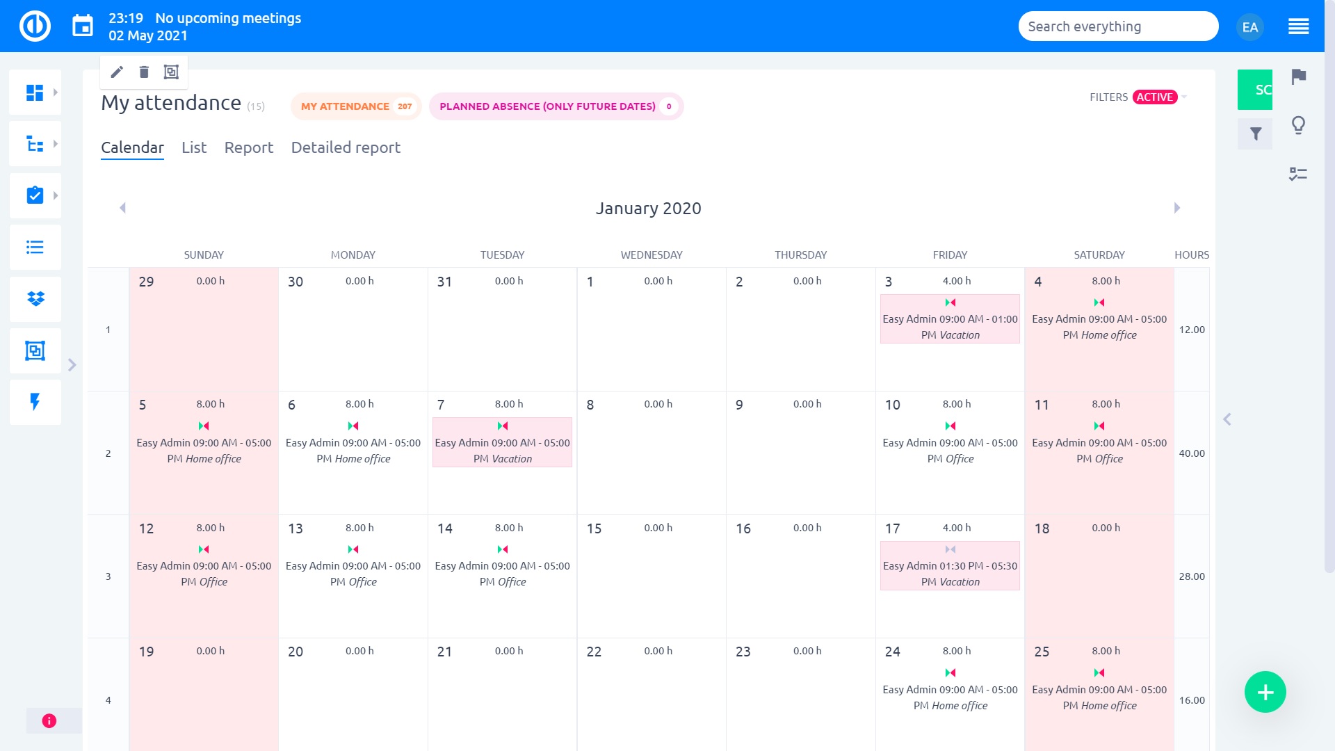 Easy Project – Attendance Management for vacation approval requests Easy Project – Attendance Management for vacation approval requests