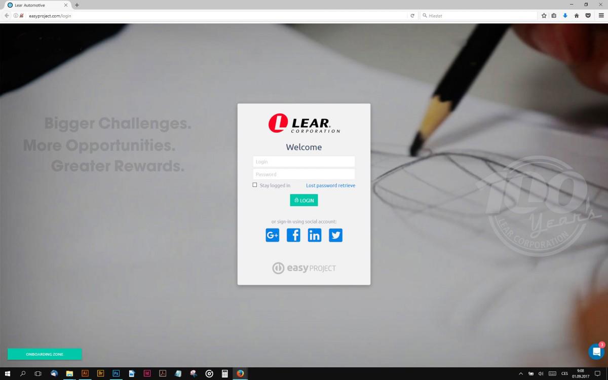 Lear Corporation - Easy Project Lear Corporation - Easy Project