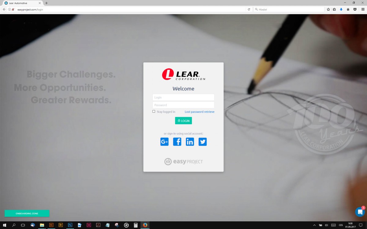 Lear Corporation - Лесен проект
