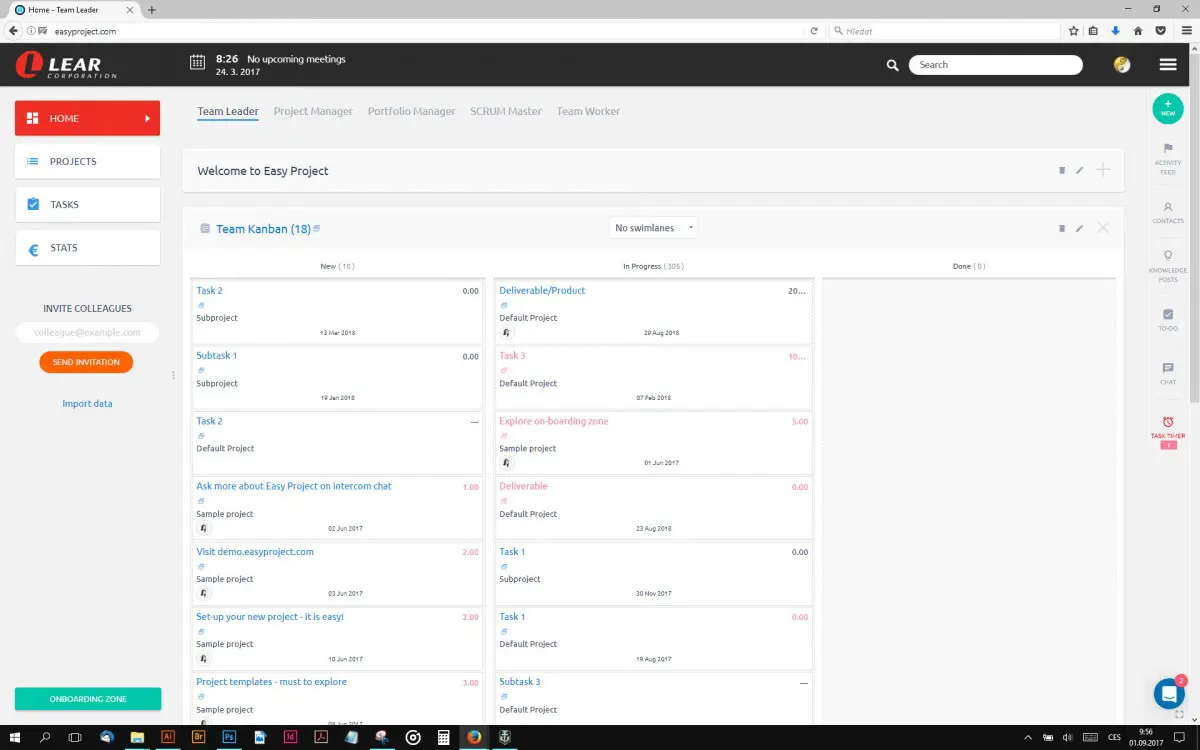 Lear Corporation - Easy Project Lear Corporation - Easy Project
