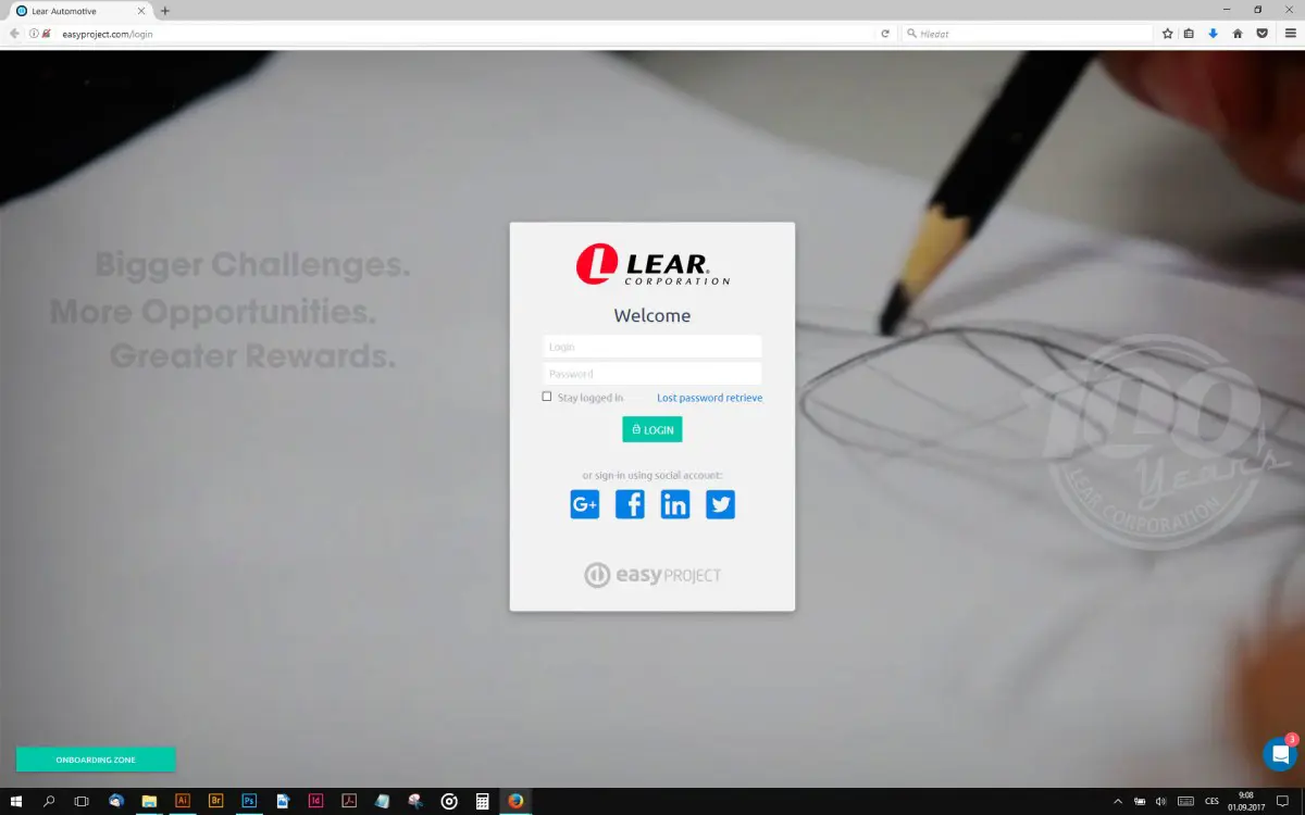 Lear Corporation - Easy Project Lear Corporation - Easy Project