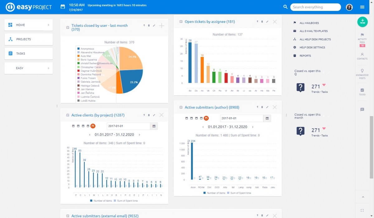 Homepages and Dashboards